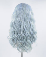 Mixed Color Curly Synthetic Lace Front Wig WW212