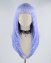 Light Blue Mixed Synthetic Wig HW206