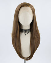 Brown Synthetic Lace Front Wig WW266