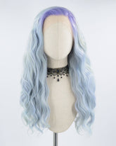 Mixed Color Curly Synthetic Lace Front Wig WW212