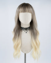 Grey Ombre Blonde Synthetic Wig HW213