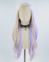 New Mixed Color Synthetic lace Front Wig WT117