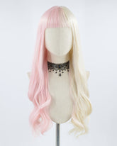 Pink Blonde Synthetic Wig HW152