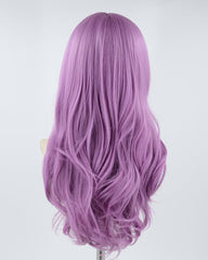 Purple Wavy Synthetic Wig HW220