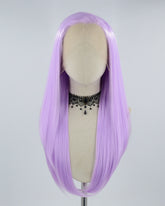Purple Synthetic Lace Front Wig WW464