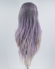 Mermaid Purple to Pink Synthetic Lace Front Wig WT128