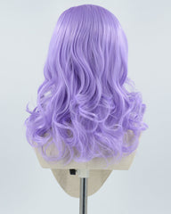 Ombre Light Purple Synthetic Lace Front Wig WW283