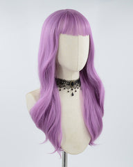 Purple Wavy Synthetic Wig HW220