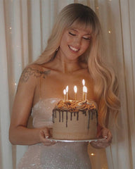 Ombre Blond Hard Front Wig HW065