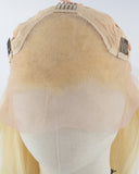 13*4 613 Blonde Human Hair Wig Straight Wig HT036