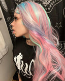 New Colorful Synthetic Lace Front Wig WW495