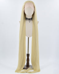 40Inch Long 613 Blonde Synthetic Lace Front Wig WW776