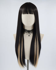 Black Brown Synthetic Wig HW271