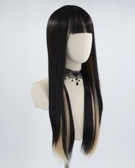 Black Brown Synthetic Wig HW271