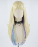 613 Blonde Colorful Synthetic Wig HW341