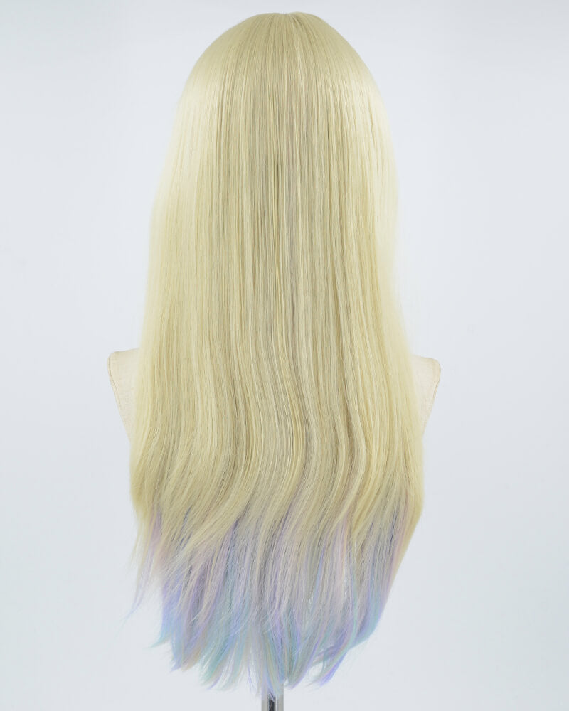 613 Blonde Colorful Synthetic Wig HW341