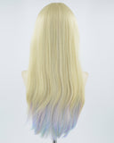 613 Blonde Colorful Synthetic Wig HW341