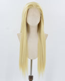 Blonde Long Straight Synthetic Lace Front Wig WW938