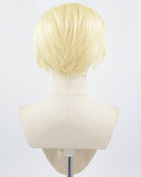 613 Blonde Short Synthetic Lace Front Men's Wig MW006