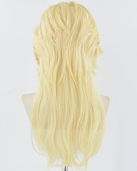613 Blonde Cosplay Synthetic Lace Front Wig WW836