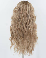 Blonde Curly Synthetic Wig HW754