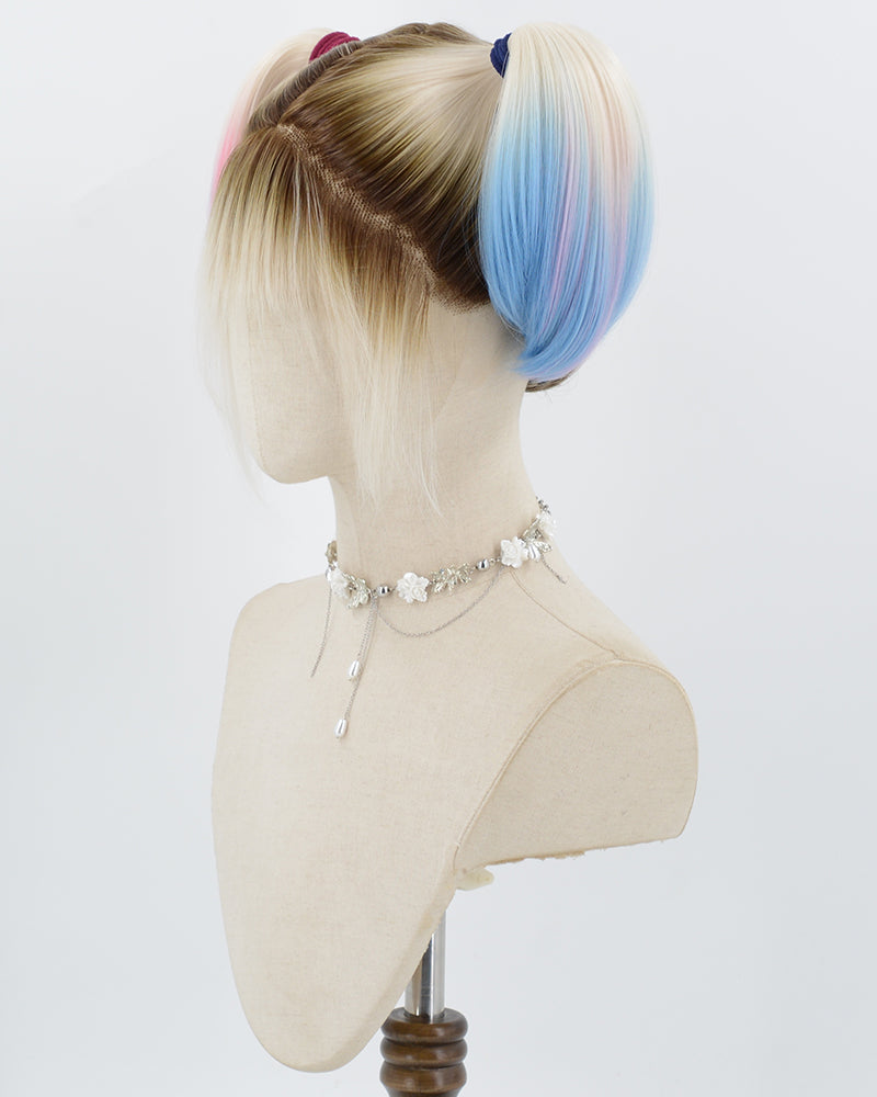 Birds of Prey Harley Quinn Synthetic Lace Front Wig WW277