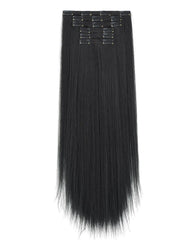 26inch Long Clip In Hair Extension Synthetic 6PCS