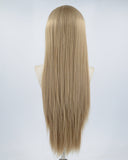Long Blonde Brown Synthetic Lace Front Wig WW530