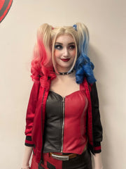 8 PCS Custom Order ANN-3 Harley Quinn Wig