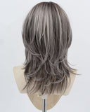 Grey Mixed Synthetic Wig HW781