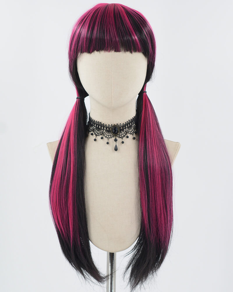 Draculaura Cosplay Synthetic Wig HW202