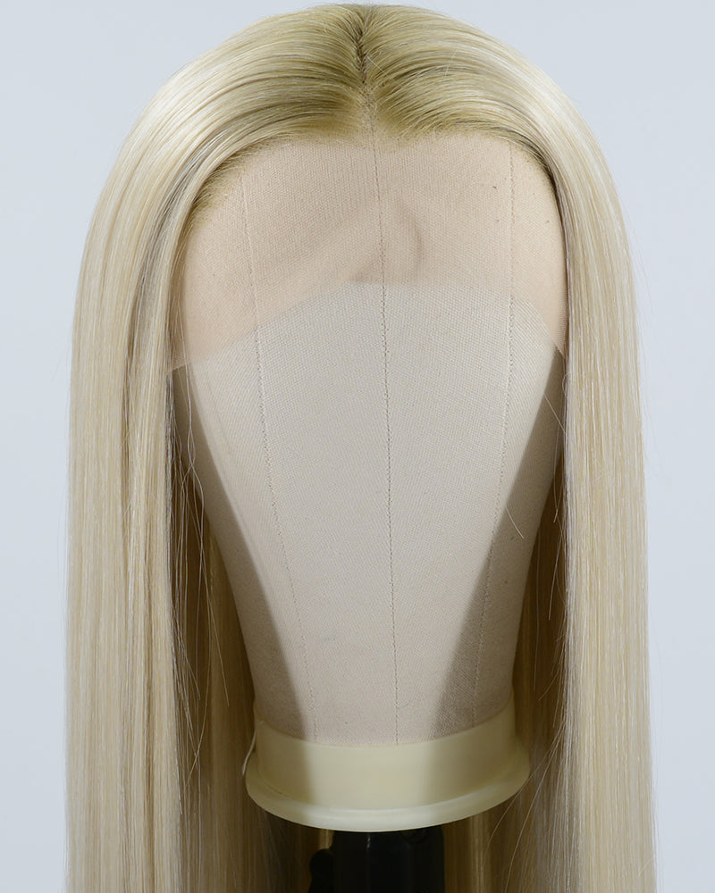 Blonde Synthetic Lace Front Wigs WT006