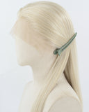 Ash Blonde Mixed Synthetic Lace Front Wig WW931