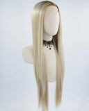 Blonde Synthetic Lace Front Wigs WT006