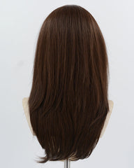 13*6 Black Brown Synthetic Lace Front Wig WW986