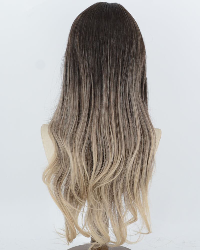 Black Ombre Brown Synthetic Wig HW862
