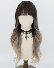 Black Ombre Brown Synthetic Wig HW862