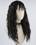 Black Curly Synthetic Wig HW354