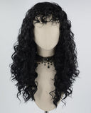 Black Curly Synthetic Wig HW363