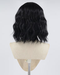 Short Black Curly Synthetic Wig HW335