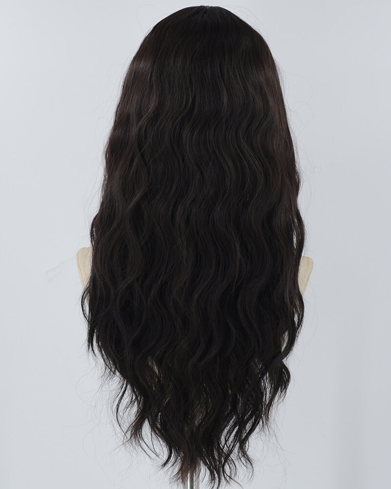 Black Curly Synthetic Wig HW023