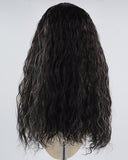 Black Curly Synthetic Wig HW354