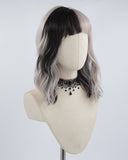 New Grey Black Synthetic Wig HW235