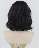 Silver Grey Black Short Synthetic Wig HW696