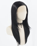 Black Straight Synthetic Lace Front Wig WT263