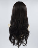 Black Long Wavy Synthetic Wig HW274