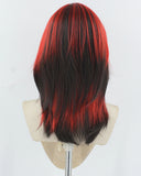 Black Red Synthetic Wig HW758