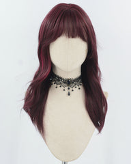 Black Red Synthetic Wig HW759