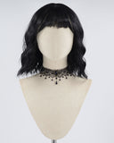 Short Black Curly Synthetic Wig HW335