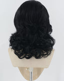 Black Wavy Synthetic Lace Front Wig WW250